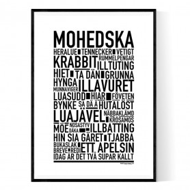 Mohedska Poster