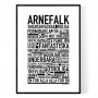 Arnefalk Poster