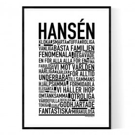Hansén Poster