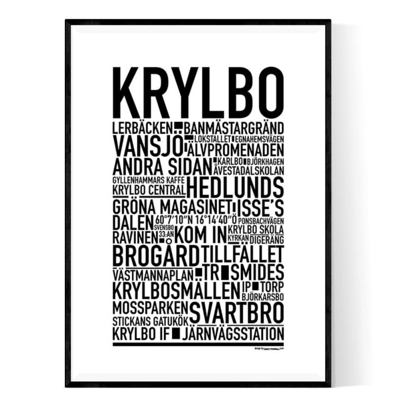 Krylbo Poster