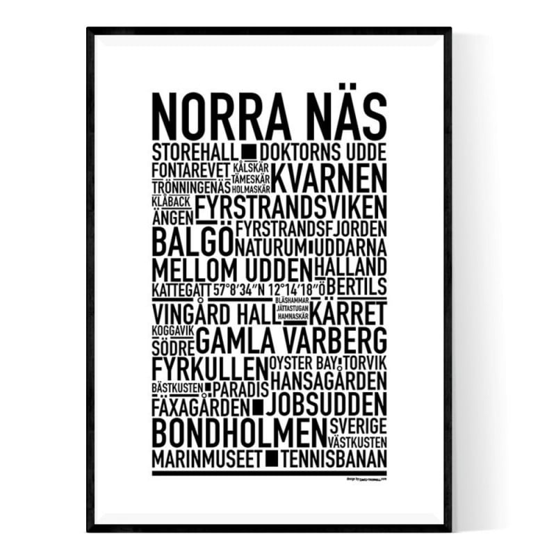Norra Näs Poster