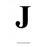 Alfabet J Poster