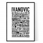 Ivanovic Poster