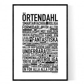 Örtendahl Poster