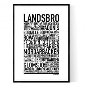 Landsbro Poster