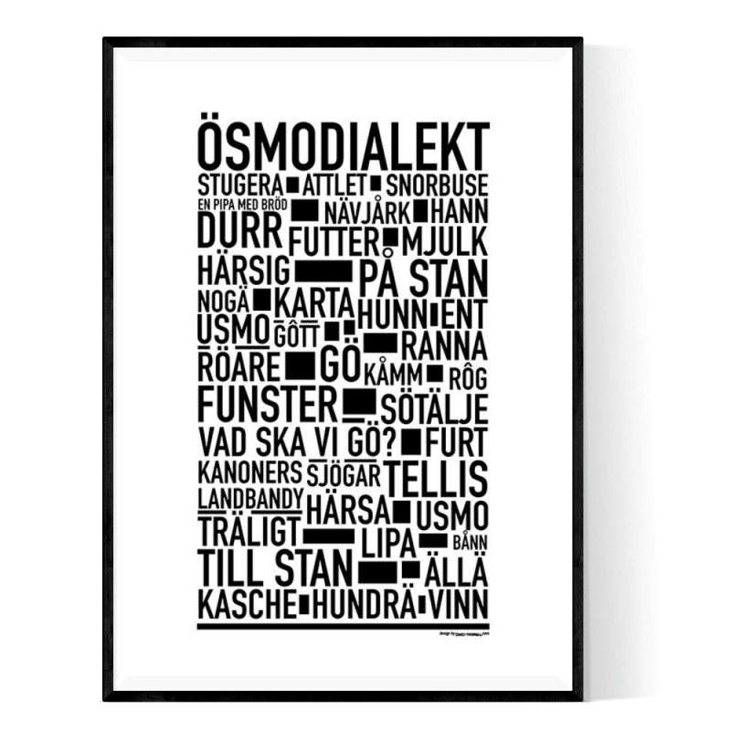 Ösmodialekt Poster