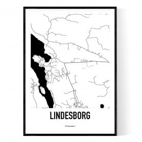 Lindesborg Karta