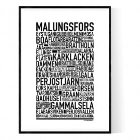 Malungsfors Poster