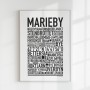 Marieby Poster
