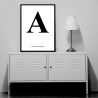 Alfabet A Poster