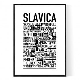 Slavica Poster