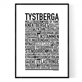 Tystberga Poster