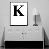 Alfabet K Poster