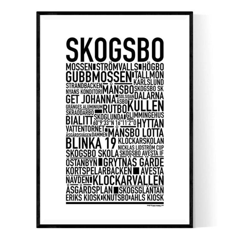 Skogsbo Poster
