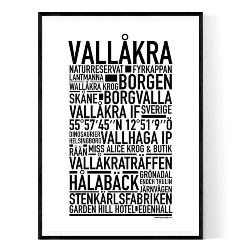 Vallåkra Poster