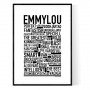 Emmylou Poster