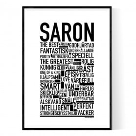 Saron Poster