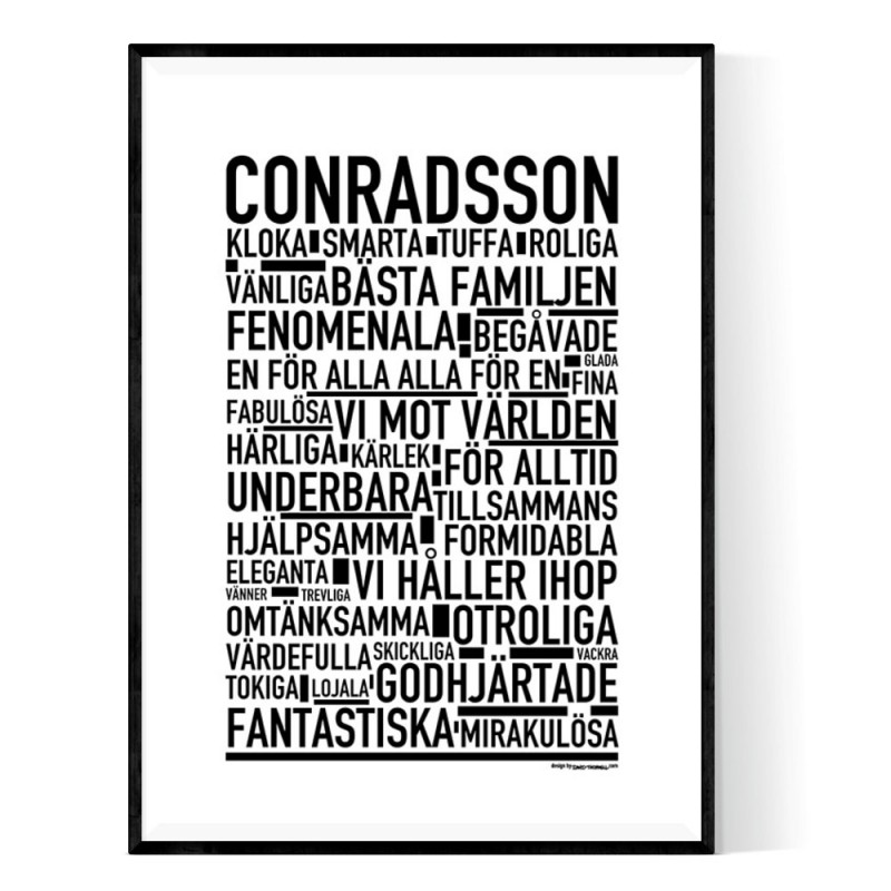 Conradsson Poster