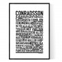 Conradsson Poster