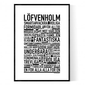 Löfvenholm Poster