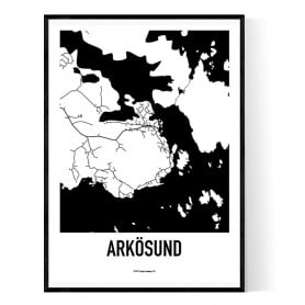 Arkösund Karta