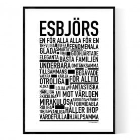 Esbjörs Poster