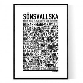 Sönsvallska Poster