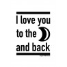 Moon and back 