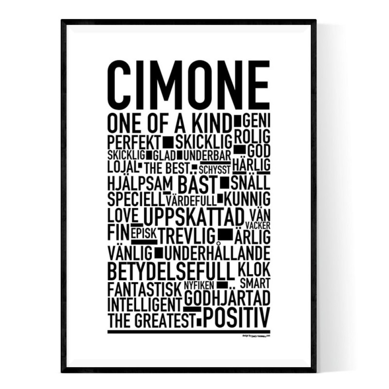 Cimone Poster