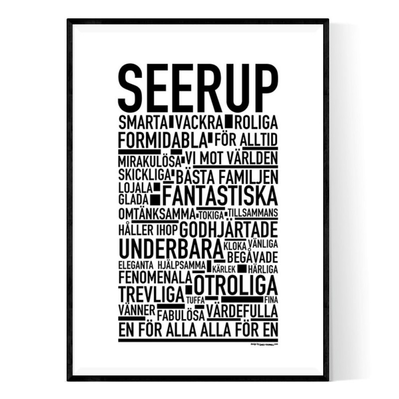Seerup Poster