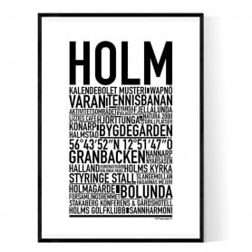 Holm Halland Poster
