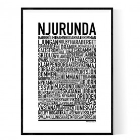 Njurunda Poster