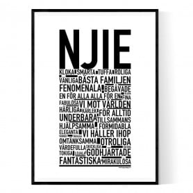 Njie Poster