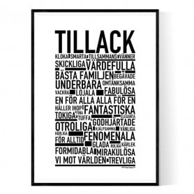 Tillack Poster