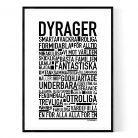 Dyrager Poster