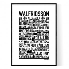 Walfridsson Poster
