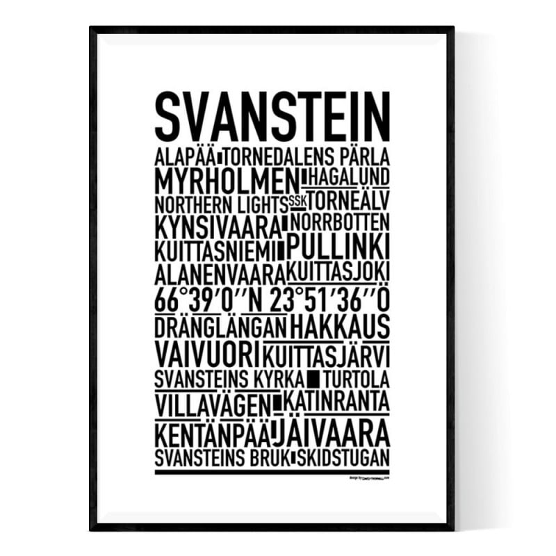 Svanstein Poster