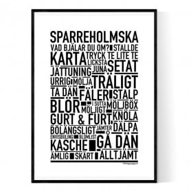 Sparreholmska Poster