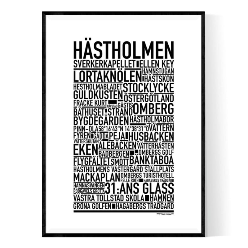 Hästholmen Poster
