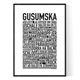 Gusumska Poster
