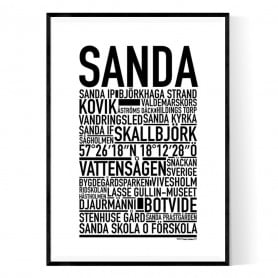 Sanda Poster