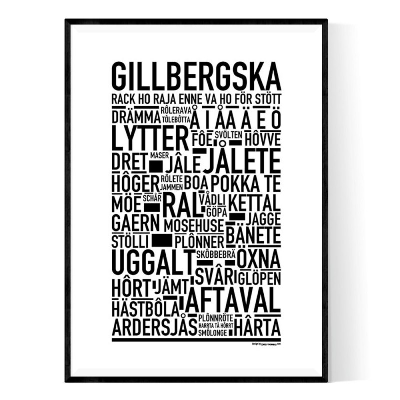 Gillbergska Poster