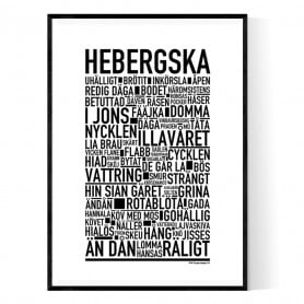 Hebergska Poster