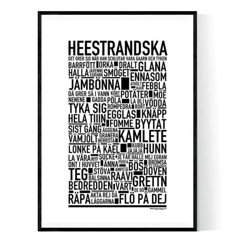 Heestrandska Poster