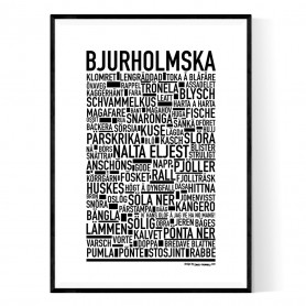 Bjurholmska Poster