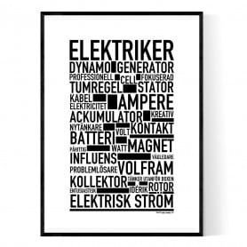 Elektriker Poster