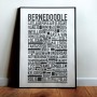 Bernedoodle Poster