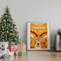 Christmas Deer Poster