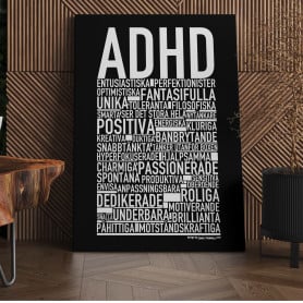ADHD Canvastavla