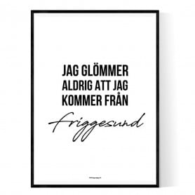 Från Friggesund Poster